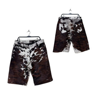New Casual Solid Color Men Cowhide <b>Shorts</b> High Quality Durable Material Quick Dry Waterproof Elastic <b>Waist</b> Wholesale <b>Low</b> Price - Product Image 6