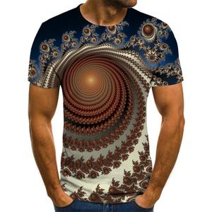 Three-dimensional Graphic <b>T</b>-<b>shirt</b> Casual Lattice Tops 3D Men's <b>T</b>-<b>shirt</b> Summer <b>T</b>-<b>shirt</b> Men's O-<b>neck</b> <b>Shirt</b> Plus Size Streetwear - Product Image 4