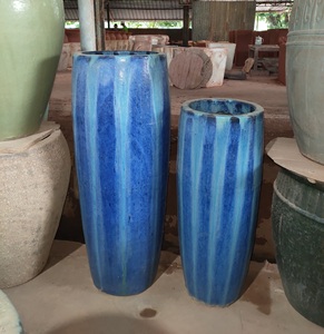 [Leo Nguyen Le] Macetas de cerámica para decoración de jardín, interior y exterior, para plantas de balcón, venta al por mayor - Product Image 2