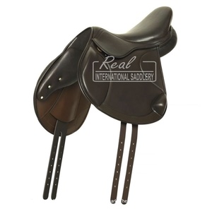 Selle de dressage de style anglais haut de gamme confort ultra doux cuir pleine fleur de haute qualité couleurs personnalisées réel - Product Image 4