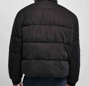 Chaqueta de mezclilla personalizable de talla grande para hombre, cuello levantado, nueva moda, prendas de vestir exteriores, servicio de suministro OEM, Material de poliéster hecho - Product Image 4