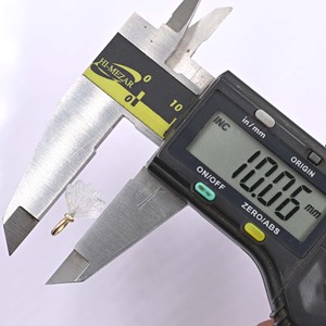 Pendentif en laiton plaqué or en forme de plume avec pierre de lune arc-en-ciel de 14 à 16 mm, avec passant, pour la création de bijoux en pierres précieuses naturelles - Product Image 2