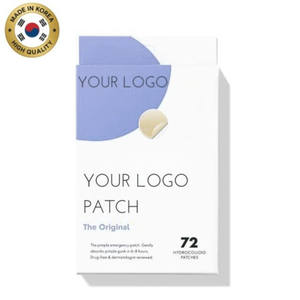 Parche para el acné hidrocoloide OEM coreano Invisible Healing Spot Sticker Etiqueta Privada suministro para el cuidado de la piel - Product Image 1