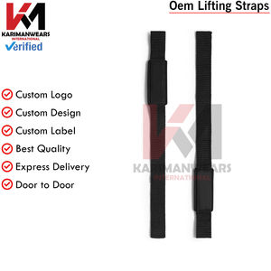 Sangles de musculation en coton durables, bandages de poignet pour la musculation en salle de sport, équipement de musculation - Product Image 6