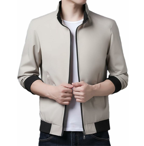 ¡Novedad de 2025! Chaqueta Bomber personalizada para hombre, tela transpirable, chaquetas Bomber personalizadas para primavera e invierno para exteriores - Product Image 1