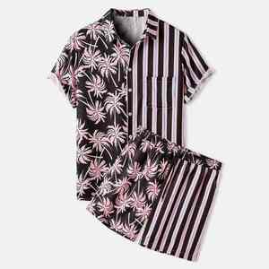 Ensemble de survêtement sportif imperméable deux pièces pour homme, style urbain décontracté, séchage rapide, idéal pour l'été et le fitness - Product Image 6