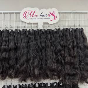 Vente chaude Donateur Cambodgien Vague Naturelle Noir Vrais Extensions de Cheveux Humains avec Fermeture Frontale Remy Hair Grade Très Populaire! - Product Image 3