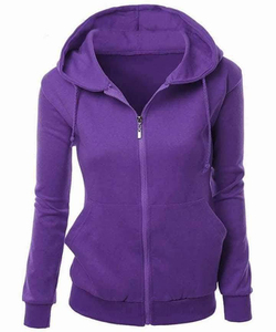 Sweat à capuche zippé de haute qualité en polaire personnalisé pour hommes, sweat à capuche chaud et moelleux pour femmes et hommes avec poche personnalisé unisexe - Product Image 3