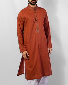 Nouveau shalwar kameez en coton pour homme, tendance et élégant, pour mariage, avec logo personnalisé, séchage rapide et sans plis, haute qualité, toutes saisons - Product Image 6