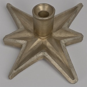 Cesta Navideña con Diseño de Estrellas, Color y Forma Personalizables, Construcción Metálica Resistente, Recortes de Estrellas Hechos a Mano para un Acabado Hermoso - Product Image 3