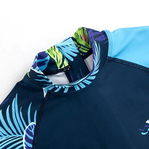 Meilleur produit vendu Rash Guard à manches longues Dernier design Vêtements MMA Rash Guard couleur personnalisée - Product Image 3