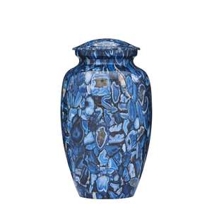 Urna de cremación de metal moderna de alta calidad, suministros funerarios de la mejor calidad, urnas para mantener la seguridad humana disponibles a precio mayorista - Product Image 5