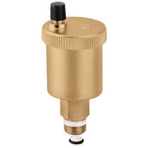 Vanne d'arrêt rapide automatique CA pour évents d'air, filetage mâle 3/8 po avec arrêt Minical - Product Image 1