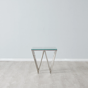 Modern <b>Gold</b> Metal Glass Top Side <b>Table</b> for Living Room Top Coffee <b>Tables</b> with Multiple Tops Elegant Furniture - Product Image 5