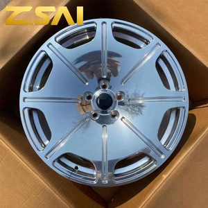 ล้อแม็กซ์อะลูมิเนียมอัลลอย 6061-T6 ขอบโครเมียมเว้าลึก ขนาด 18 19 20 21 22 23 24 นิ้ว สำหรับรถยนต์ออดี้ ปรับแต่งได้ตามโรงงาน - Product Image 6