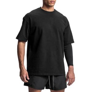 Camisetas de Cuello Redondo Transpirables de Verano para Hombre, Logotipo Personalizado, Secado Rápido, Ribete en Contraste, Alta Calidad, para Gimnasio, Fitness y Entrenamiento - Product Image 2