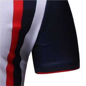 Polos de golf personalizados de primera calidad para hombre hechos de 100% algodón con logotipos bordados Polos de talla grande para hombre - Product Image 5