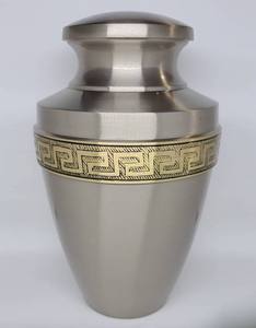 Urne funéraire florale émeraude pour cendres humaines | Urne arbre de vie | Grande urne faite à la main pour cendres d'animaux de compagnie - Product Image 5