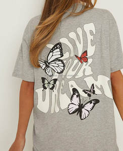 T-shirt pour femme en coton 100% de haute qualité, avec fermeture éclair et trou, design estival, logo personnalisé, vente en gros - Product Image 2