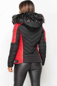 Women's Winter Warm Puffer <b>Jacket</b> Waterproof Solid Color Full Zipper Up Casual Wear Clothing Woman Puffer <b>Jacket</b> - Product Image 5