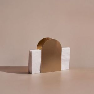 Servilletero de metal hecho a mano duradero con acabado de primera calidad ideal para la cocina profesional y la Organización de la Mesa del hogar - Product Image 1