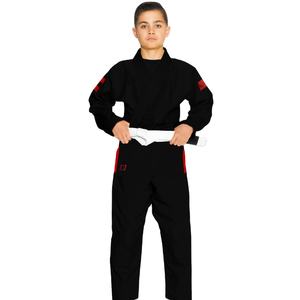 Uniforme de karaté noir pour enfants de meilleure qualité, vêtements de sport confortables et populaires pour les arts martiaux, prix bas quantité minimale de commande à vendre - Product Image 1