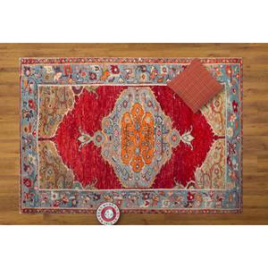 พรมลายดอกไม้แบบเมดัลเลียน: ลายชนเผ่าคลาสสิก, เหมาะสำหรับสัตว์เลี้ยง, พรมขนนุ่ม - Product Image 3