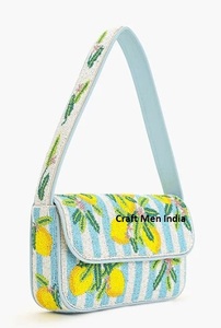 Latest Collection Indian Bohemian Style Designer <b>Women</b> Beaded <b>Messenger</b> <b>Bags</b> Handmade Shoulder <b>Bag</b> Evening Shopping Clutch <b>Bags</b> - Product Image 5