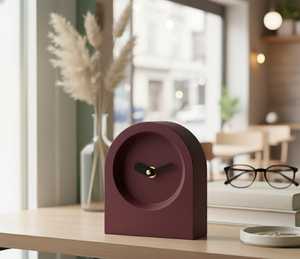 The CRAFT EXIM Luxury Natural Marble Quartz Art Deco <b>Desk</b> <b>Clock</b> Premium Handcrafted Decor for Home Office - Product Image 6