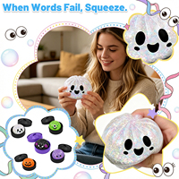 Richflame Halloween Mystery Dumpling Squishy Blind Box TPR Squeeze Stress Relief Toy For Kids Party Favors Bulk Wholesale