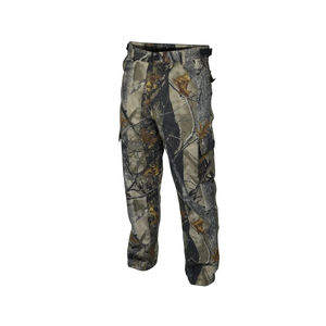 Pantalon de chasse d'extérieur en polyester 100 %, fermeture éclair et boutons sur le devant, côtés et poches, passants de ceinture - Product Image 2