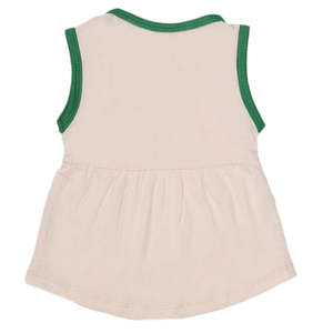 Robe pour bébé nouveau-né Chase Value, tissu interlock blanc, 0-3 mois - Product Image 3