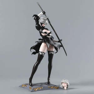 Figurine animatronique en résine et plastique YoRHa No.2 Type B 2B pour NieR Automata, idéale pour les cadeaux de maternité, inspirée de l'animation japonaise - Product Image 4