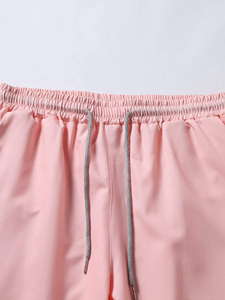 Conjunto de Verano para Hombre, Talla Grande, Transpirable, de Dos Piezas, Informal, con Pantalones Cortos y Camiseta de Manga Corta, Diseño Sólido, Estilo Urbano - Product Image 3