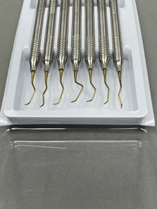 Instrumento Dental de un Solo Extremo, Herramienta de Limpieza Dental, Raspador Periodontal Gracey, Curetas Óseas, Exploradores, Raspadores 2026 - Product Image 4