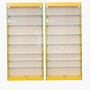 Chất lượng cao tùy chỉnh kính hiển thị tủ khói cửa hàng Showcase nhà máy trực tiếp bán buôn với dịch vụ OEM - Product Image 1