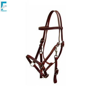 Équipement d'équitation de qualité supérieure Bride en cuir lourd pour l'équitation Bride d'équitation en vente maintenant - Product Image 4