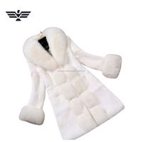 EMPIRE TREND WEARS En Yeni Şık Lüks Özel Tasarım Kadın Suni Vizon Kürk Kışlık Sıcak Peluş Palto Nefes Alabilen Dik Yaka