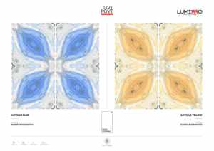 Carreaux de sol en porcelaine émaillée polie 600x1200mm, aspect marbre blanc élégant, luxe, intérieurs de villa modernes - Product Image 6