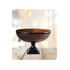 Portavelas de cristal coloreado decorativo de la mejor calidad para la decoración del hogar a precio mayorista - Product Image 4