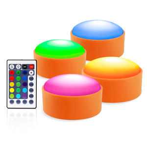 Velas Led con temporizador, luces de calabaza sin llama, recargables, impermeables, para té, para exteriores, con pilas - Product Image 1