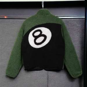 High-Quality Customizable Heavyweight Sherpa Fleece Varsity <b>Jacket</b> - Product Image 2