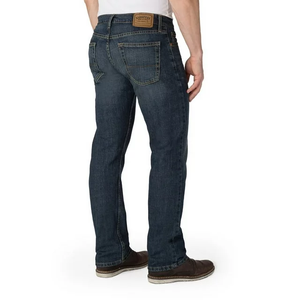 Proveedor de servicio OEM de Bangladesh, pantalones vaqueros para hombre, pantalones vaqueros lavados con diseño personalizado, pantalones vaqueros elásticos ajustados informales para hombre - Product Image 2