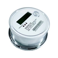 Compteur d'énergie monophasé ZHONGYI Plug-and-Play 12S avec prise ANSI et communication LORAWAN, classe de précision 0.5/1, courant maximal 80A