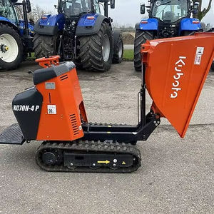Mini Dumper Kubota de Alta Eficiencia KC70H-4, Mini Dumper sobre Orugas con Capacidad de 0.7 Toneladas para Agricultura, Construcción y Paisajismo - Product Image 1