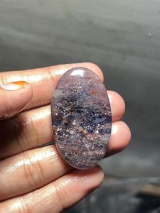 Cabujón de piedra solar de Lolita Natural de grado AAA hecho a mano, piedras preciosas sueltas lisas de alta calidad para la fabricación de joyas, tamaño personalizado - Product Image 2