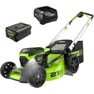 Cortacésped Inalámbrico Greenworks de 60V y 21 Pulgadas (de Empuje) con Luces LED y Mangos de Aluminio, Listo para Enviar - Product Image 6