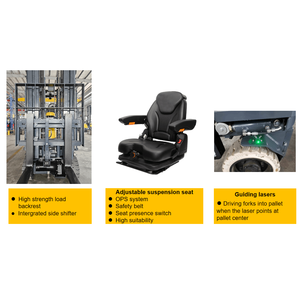 Montacargas Articulado Nalift NA20 con Batería de Litio de 76.8v/350ah y Cargador, Suministros para Almacenes y Supermercados, Exw China - Product Image 6