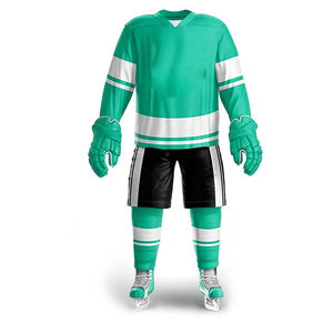 Uniforme de hockey sobre hielo al por mayor de calidad superior Precio razonable Diseño profesional Bajo MOQ Mejor material Uniforme de hielo Hokey Nuevo - Product Image 6