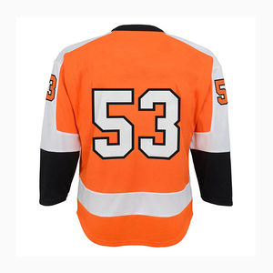 Camiseta y camisetas unisex de secado rápido de poliéster para hockey sobre hielo, uniformes hechos a medida para hombres y hockey sobre hielo, servicio OEM disponible - Product Image 2